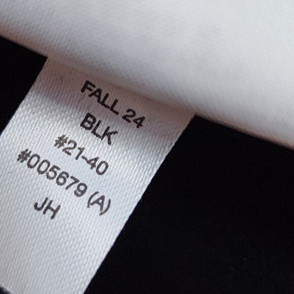 Kirkland Signature Pants Womens Size S Small Black Ladies Ankle Zipper Pocket - Picture 6 of 7